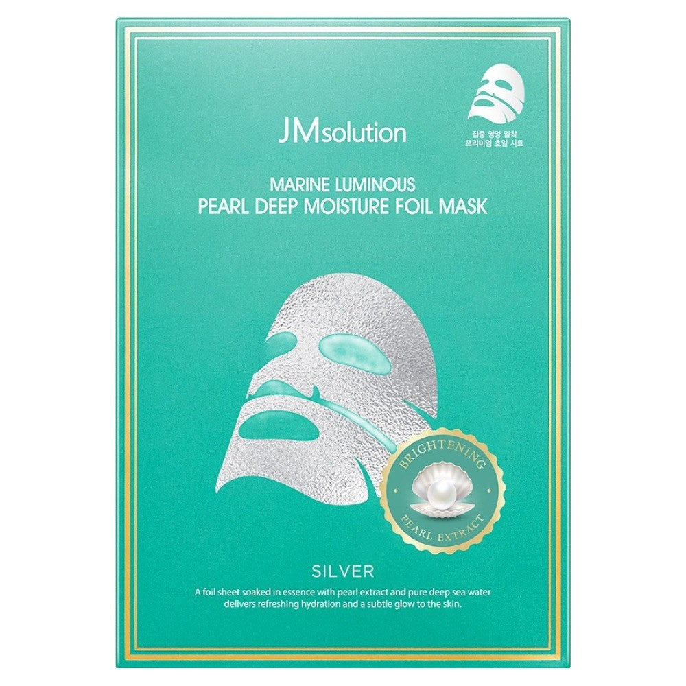 [JMSOLUTION] Marine Luminous Pearl Deep Moisture Mask (10 x 1 mask)