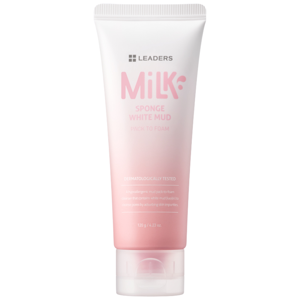[LEADERS] Milk Sponge White Mud Pack to Foam (120g)