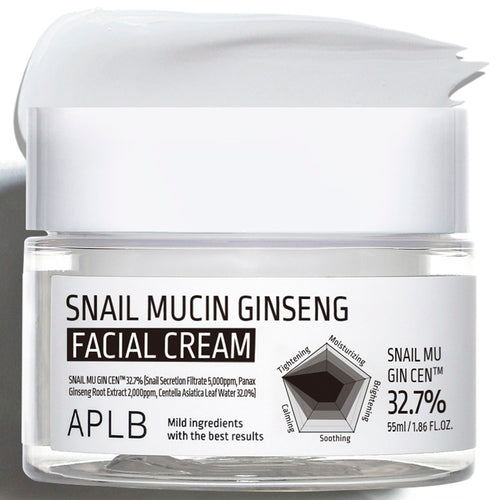 [APLB] Snail Mucin Ginseng Facial Cream (55ml)