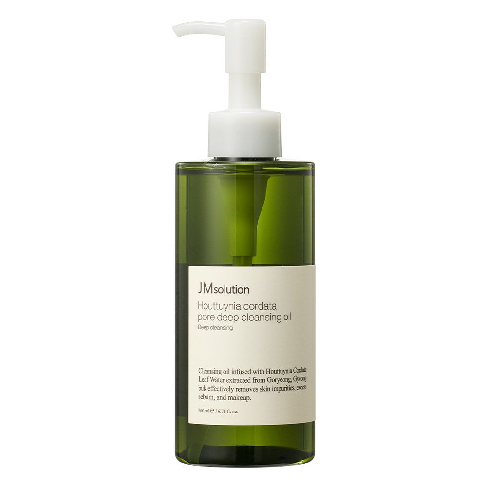 [JMSOLUTION] Houttuynia Cordata Pore Deep Cleansing Oil (200ml)