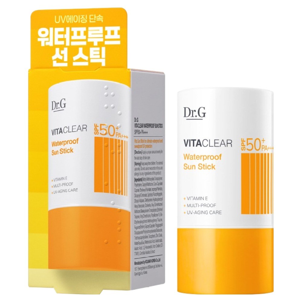 [DR.G] Vita Clear Waterproof Sun Stick SPF50+ PA++++ (21g)