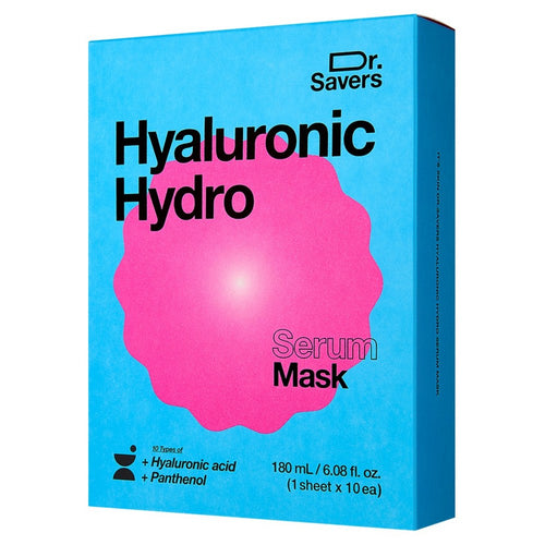 [IT'S SKIN] Dr. Saver's Hyaluronic Hydro Serum Mask (10 x 1 sheet)