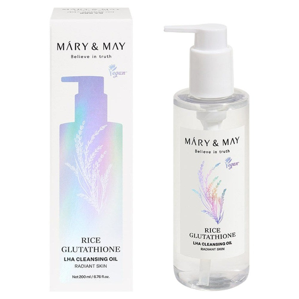 [MARY&MAY] Rice Glutathione LHA Cleansing Oil (200ml)