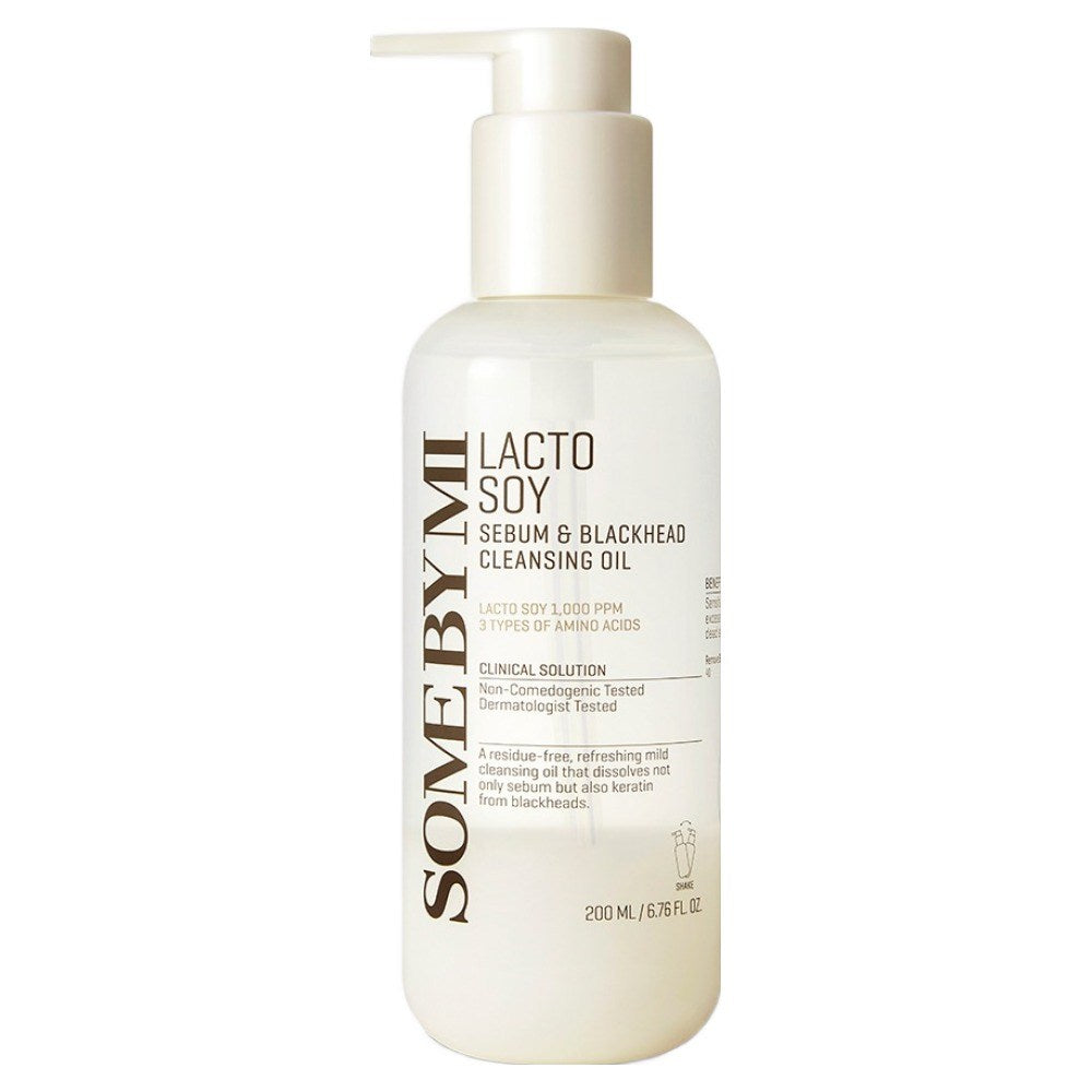 [SOME BY MI] Lacto Soy Sebum & Blackhead Cleansing Oil (200ml)