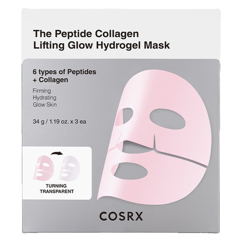 [COSRX] The Peptide Collagen Lifting Glow Hydrogel Mask (3 sheets)