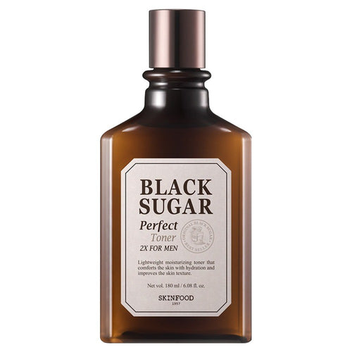 [SKINFOOD] Black Sugar Perfect Toner 2X For Men (180ml)