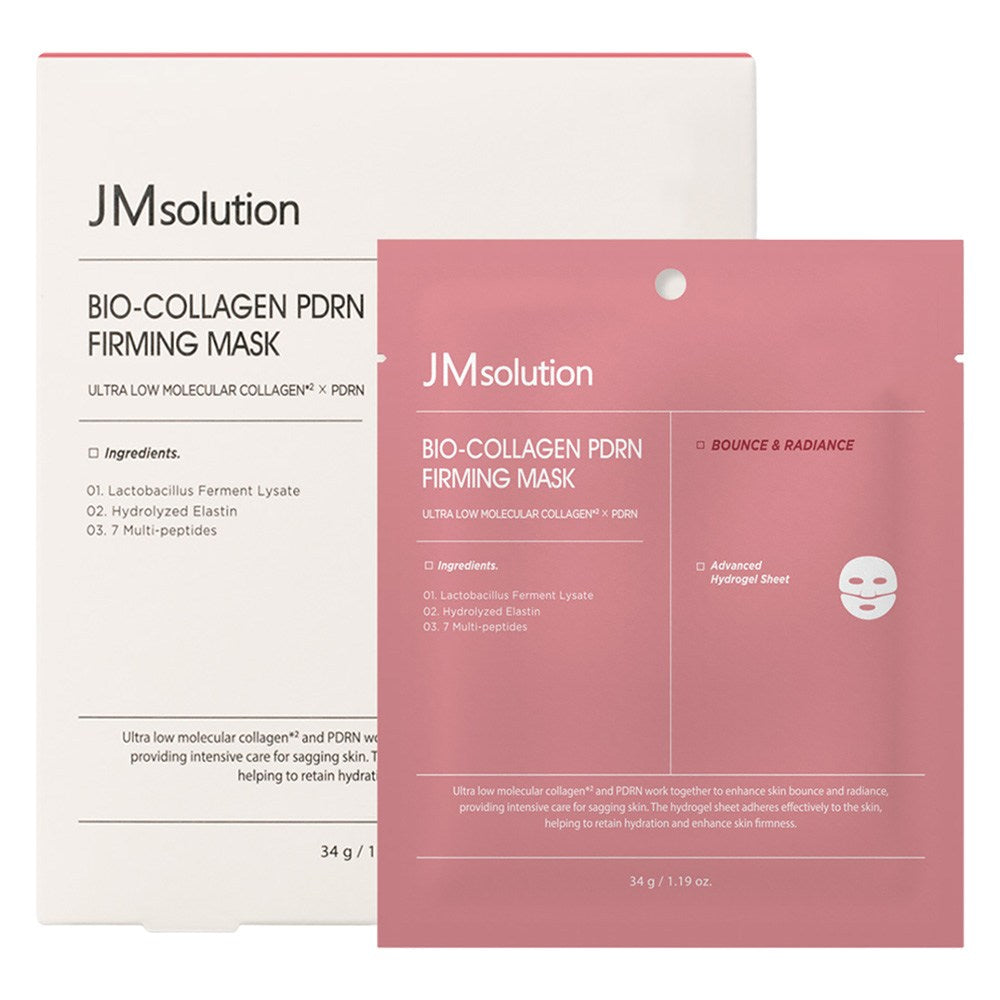 [JMSOLUTION] Bio-Collagen PDRN Firming Mask (4 x 34g)
