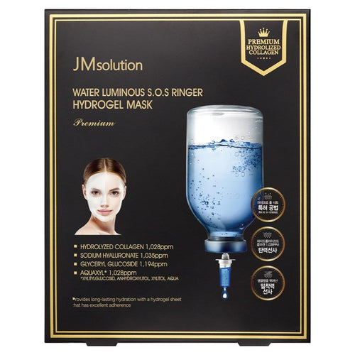 [JMSOLUTION] Water Luminous S.O.S Ringer Hydrogel Special Mask (5 sheets)
