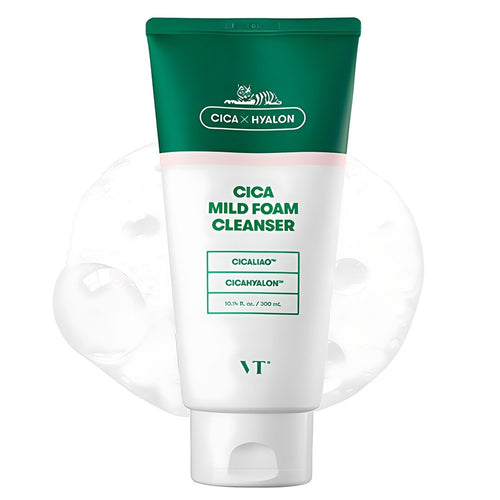 [VT COSMETICS] Cica Mild Foam Cleanser (300ml)