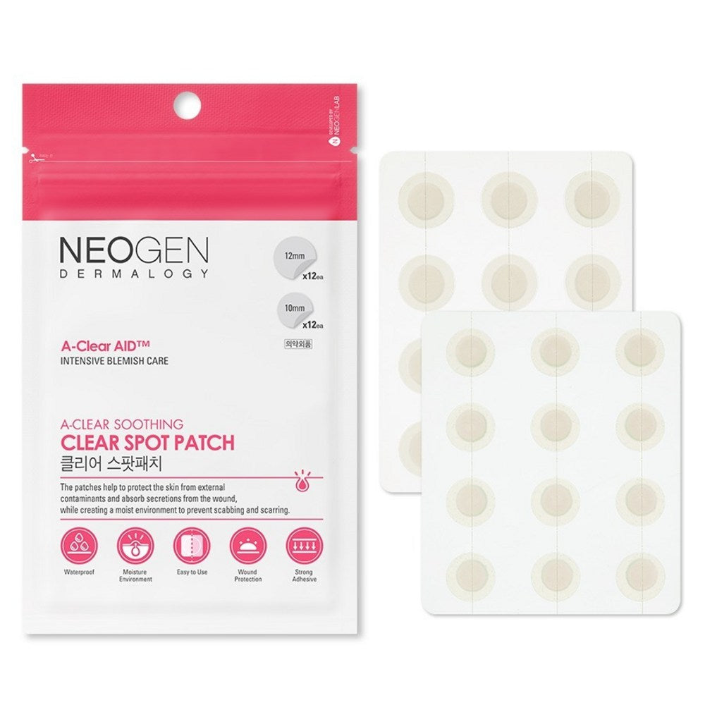 [NEOGEN] Dermalogy A-Clear Soothing Clear Spot Patch (24 patches)
