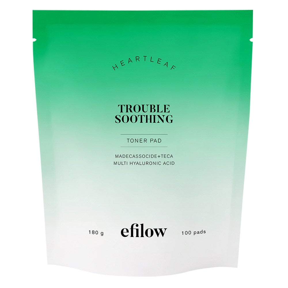 [EFILOW] Houttuynia Cordata Madecassoside Trouble Soothing Toner Pad Refill (100 sheets)