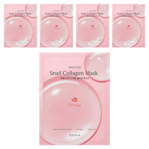 [IT'S SKIN] Prestige Snail Collagen Mask (5 sheets)