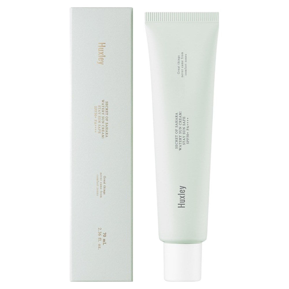 [HUXLEY] Watery Sun Cream Stay Sun Safe SPF50+ PA++++ (70ml)
