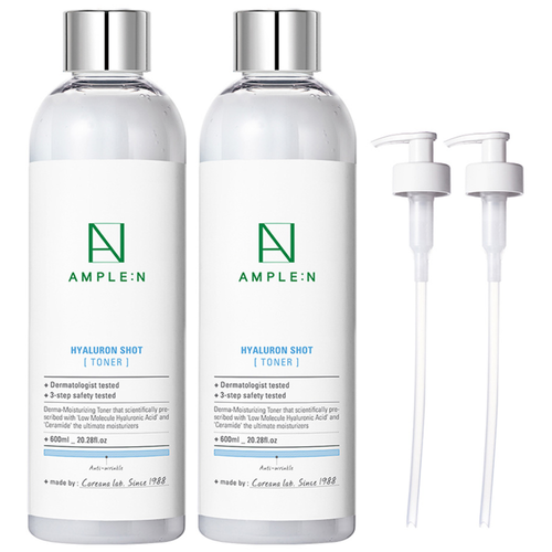 [AMPLE:N] Hyaluron Shot Toner (600ml x 2)