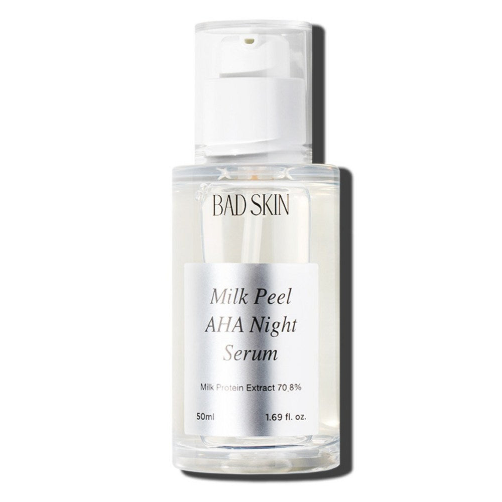 [BADSKIN] Milk Peel AHA Night Serum (50ml)