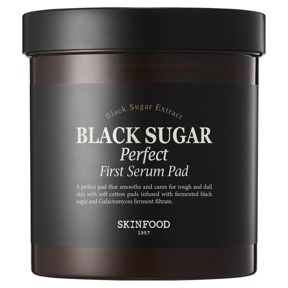 [SKINFOOD] Black Sugar Perfect First Serum Pad (60 sheets)