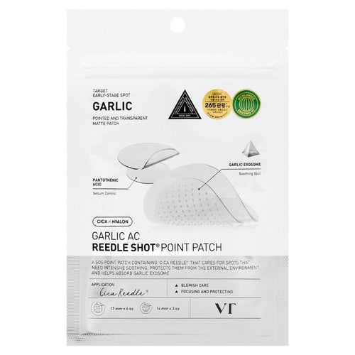 [VT COSMETICS] Garlic AC Reedle Shot Point Patch (9 patches)