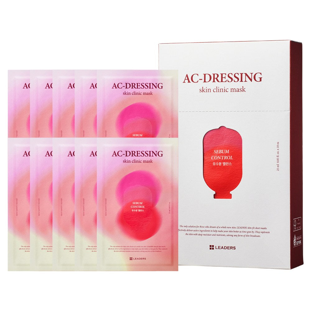 [LEADERS] AC Dressing Skin Clinic Mask (10 x 25ml)