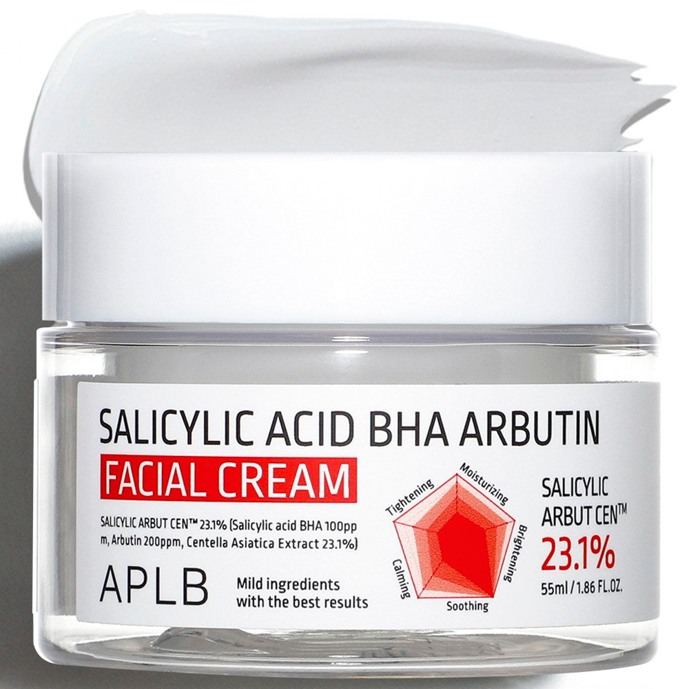 [APLB] Salicylic Acid BHA Arbutin Facial Cream (55ml)
