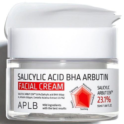 [APLB] Salicylic Acid BHA Arbutin Facial Cream (55ml)