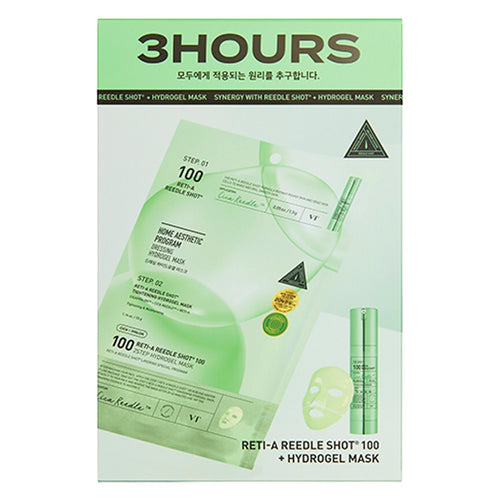 [VT COSMETICS] Reti-A Reedle Shot 100 2-Step Hydrogel Mask (4 sheets)