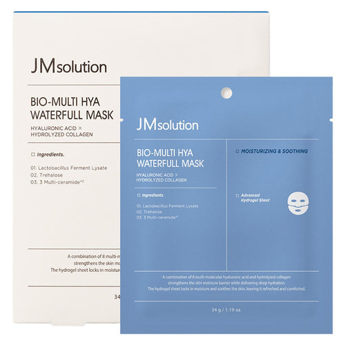 [JMSOLUTION] Bio Multi Hya Waterful Mask (4 x 34g)