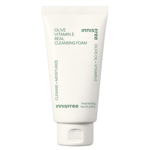 [INNISFREE] Olive Vitamin E Real Cleansing Foam (150g)