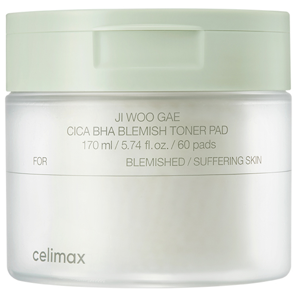 [CELIMAX] The Real Cica BHA Blemish Toner Pad (60 sheets)