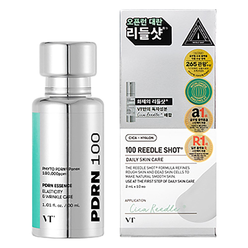 [VT COSMETICS] VT PDRN Essence 100 Set (1 set)