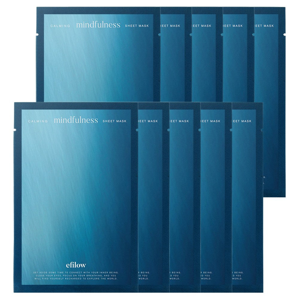 [EFILOW] Calming Mindfulness Sheet Mask (10 sheets)