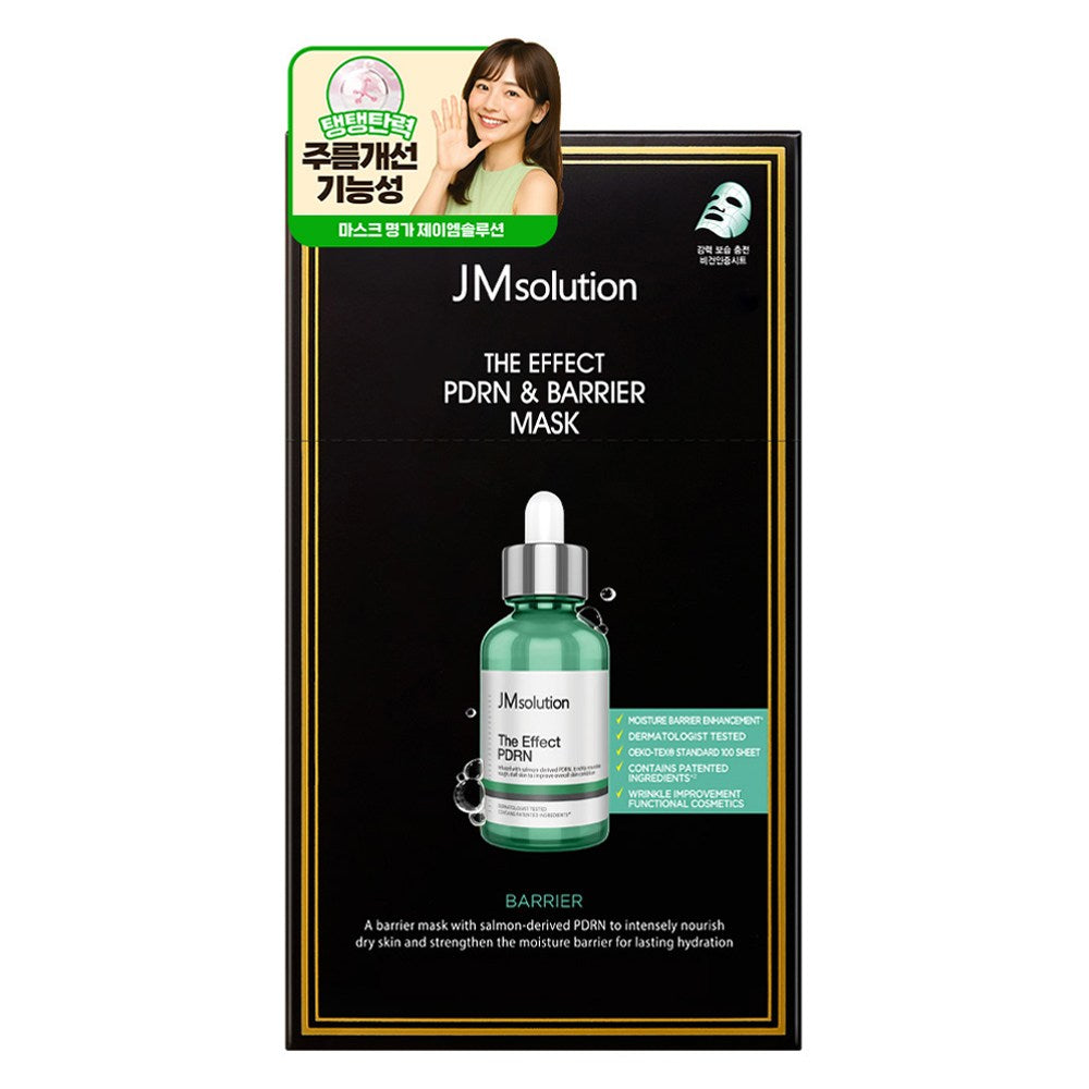 [JMSOLUTION] The Effect PDRN & Barrier Mask (10 sheets)