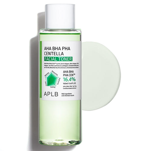 [APLB] AHA BHA PHA Centella Facial Toner (160ml)