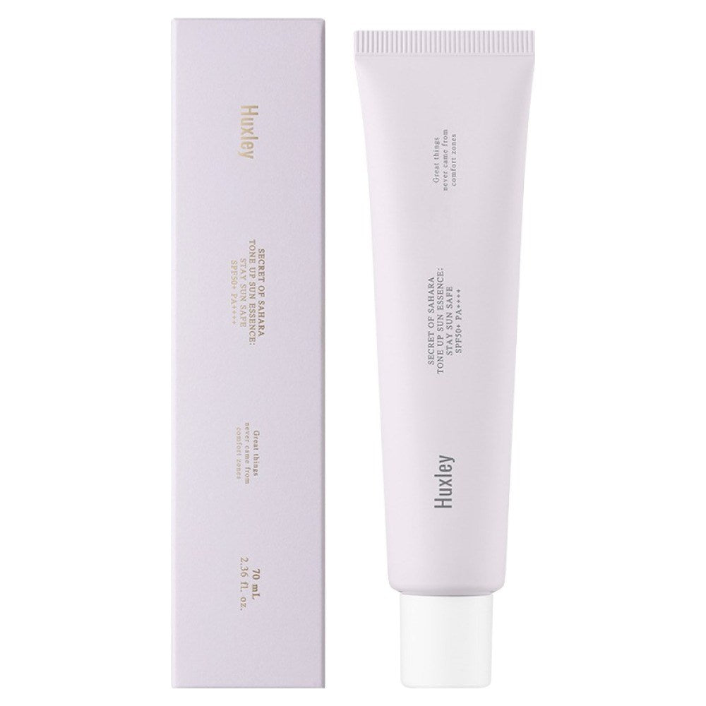 [HUXLEY] Tone Up Stay Sun Safe Essence 01 Jellyz Lavender (70ml)
