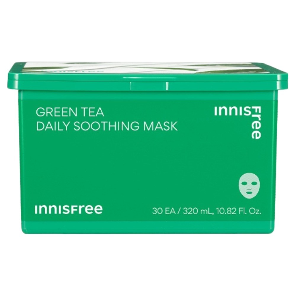 [INNISFREE] Green Tea Daily Soothing Mask (30 sheets)
