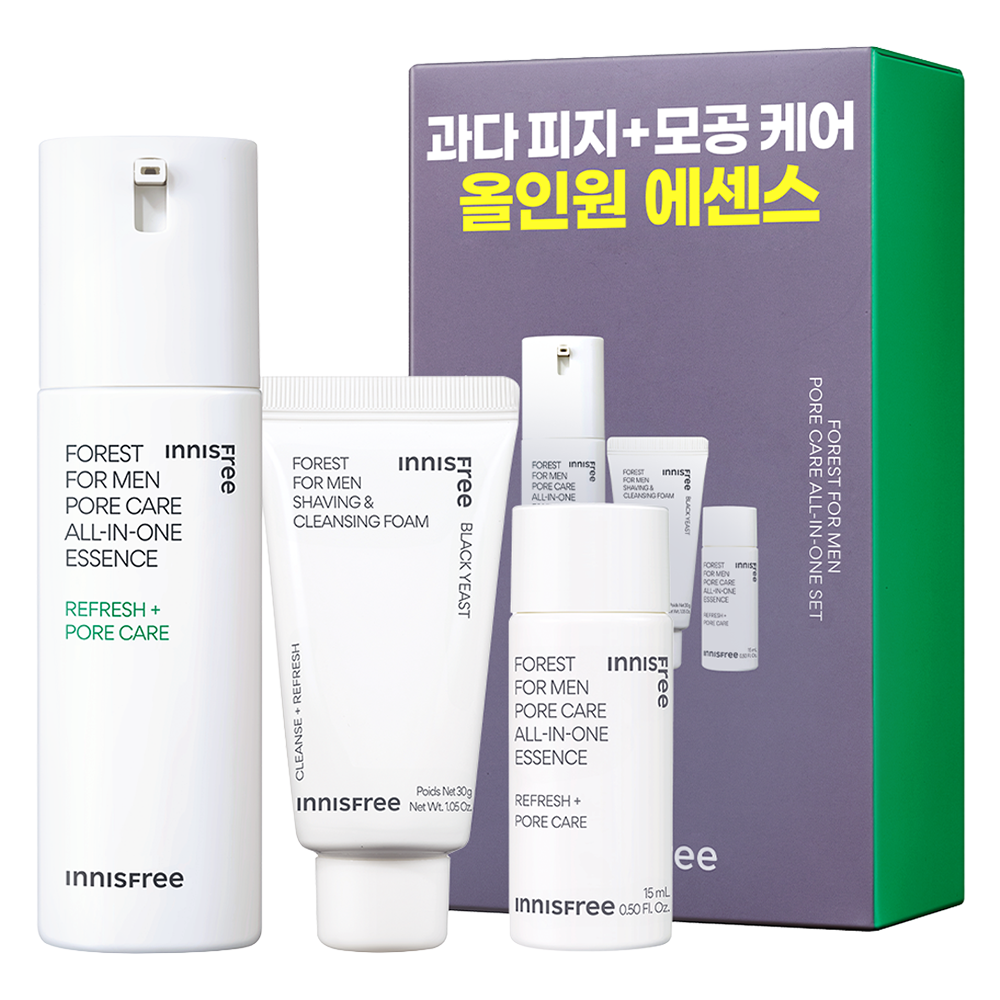 [INNISFREE] Forest for Men All-in-One 3-piece Set (1 set)