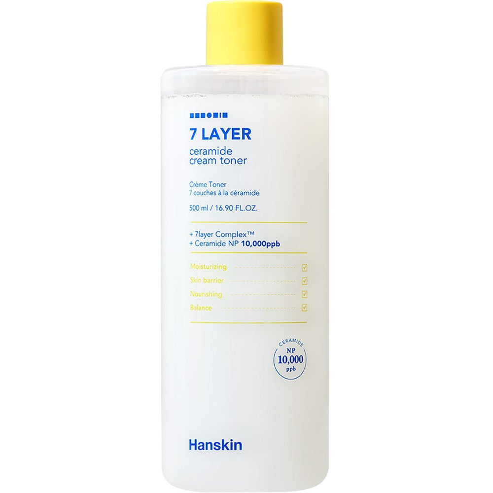[HANSKIN] Seven Layer Ceramide Cream Toner (500ml)