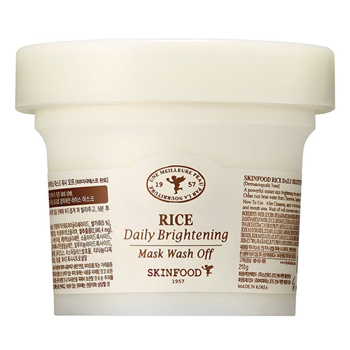 [SKINFOOD] Rice Daily Brightening Wash Off Mask (210g)