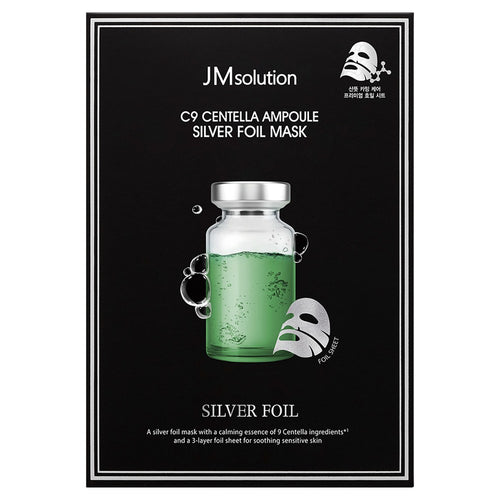 [JMSOLUTION] C9 Centella Ampoule Silver Foil Mask (10 x 35ml)