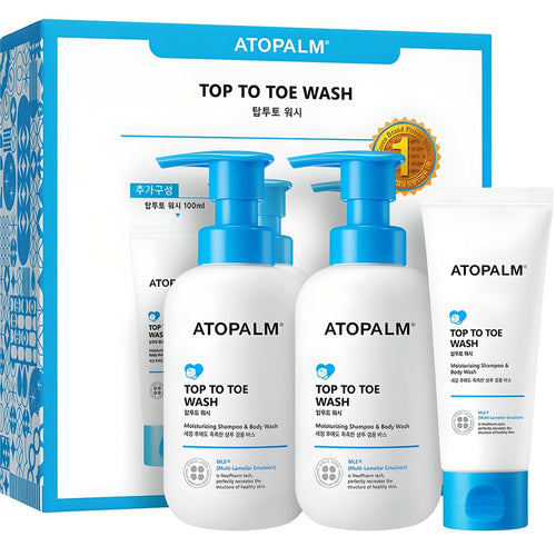 [ATOPALM] Top to Toe Wash Special Set (1 set (300ml x 2 + 100ml))