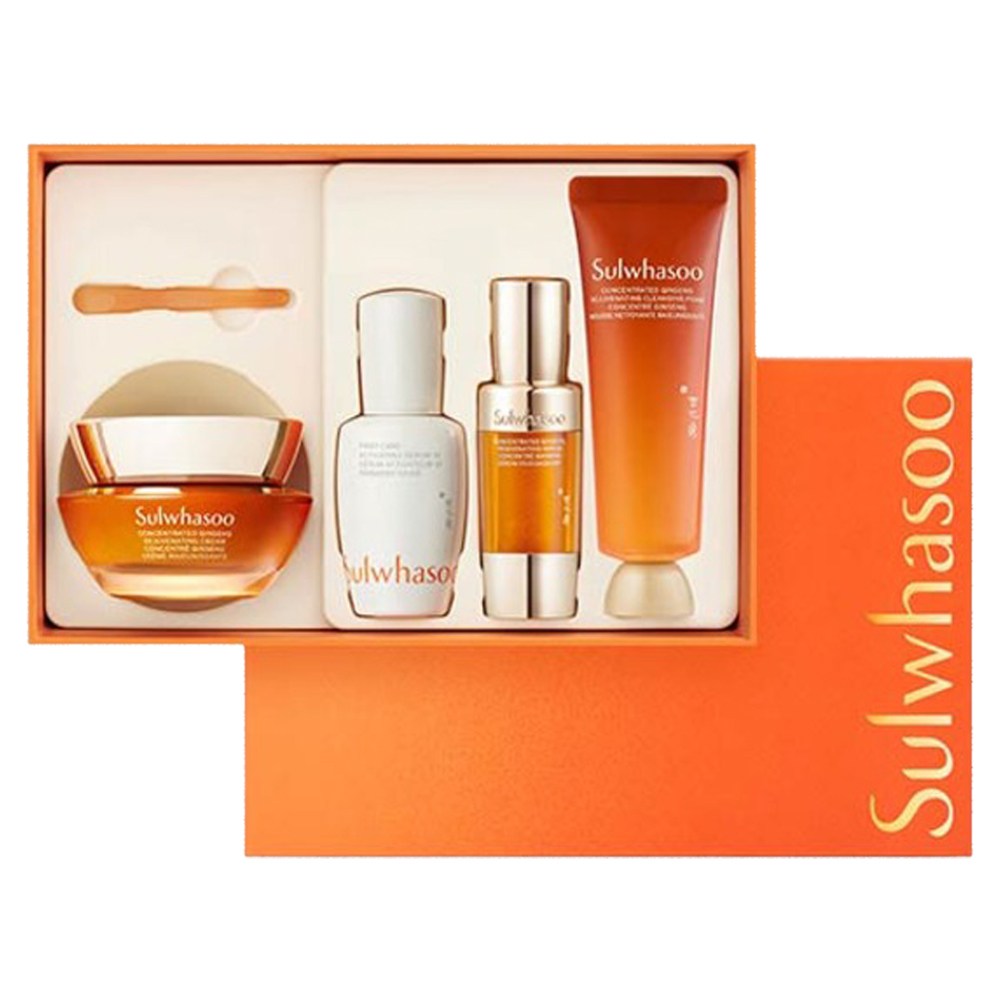 [SULWHASOO] Concentrated Ginseng Rejuvenating Cream Rich 4-Piece Set (1 set)