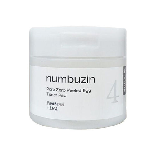 [NUMBUZIN] No.4 Pore Zero Peeled Egg Toner Pad (70 sheets)