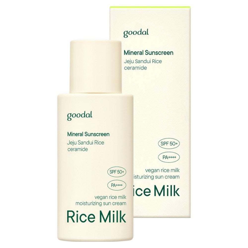 [GOODAL] Vegan Rice Milk Moisturizing Sun Cream SPF50+ PA++++ (50ml)